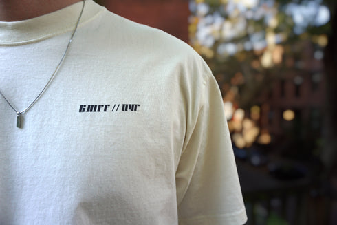 The City Throwback Tee // Cream