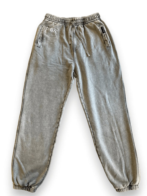 Premium Acid-Washed Sweat Pant // Faded Grey