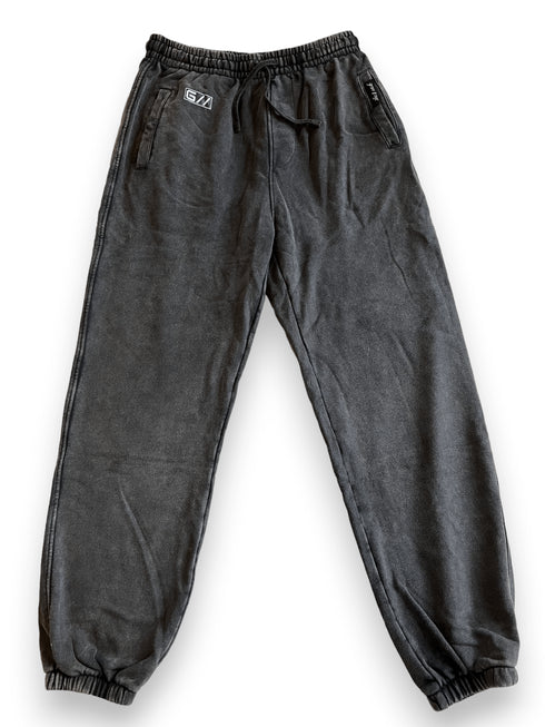 Premium Acid-Washed Sweat Pant // Vintage Black
