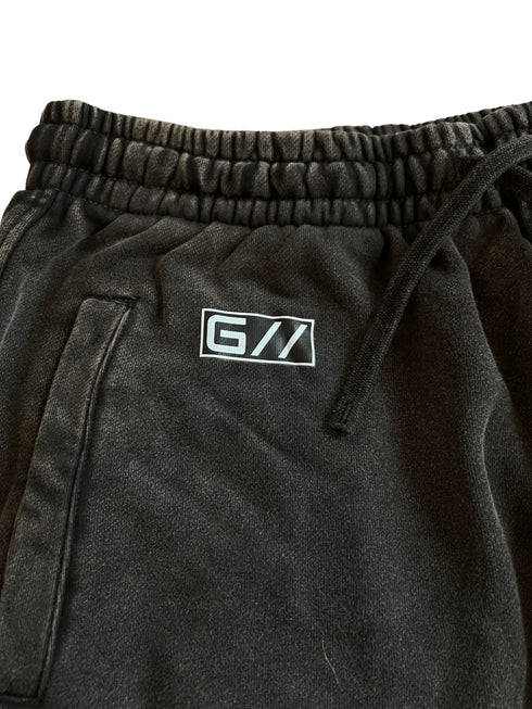 Premium Acid-Washed Sweat Pant // Vintage Black